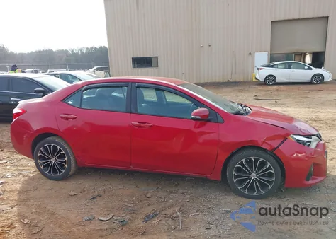 2014 Toyota Corolla S Plus from USA, damaged, VIN 2T1BURHE4EC204606